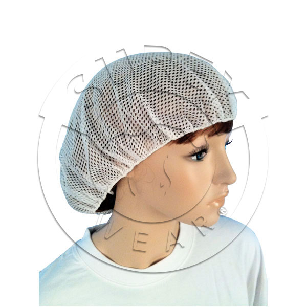 Polyester head cover net cap
