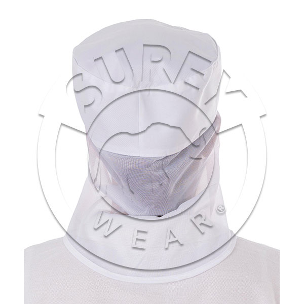 Active cap with head cover net 