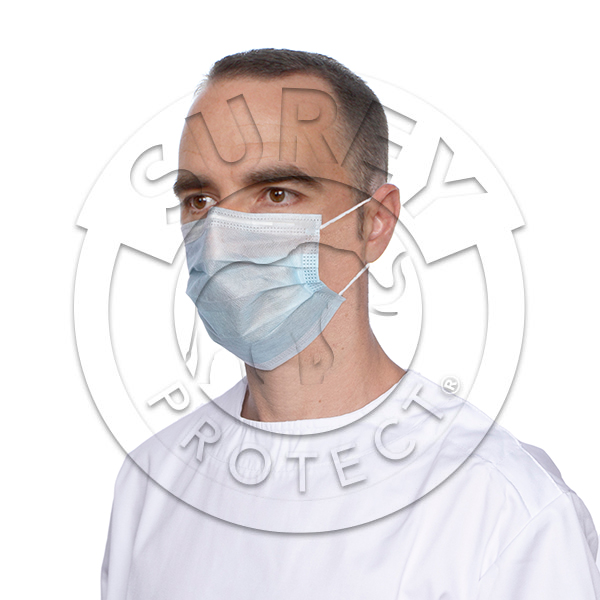 3-LAYER MASK WITH ELASTIC