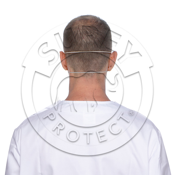 2-LAYER MASK WITH BLUE NECK ELASTIC