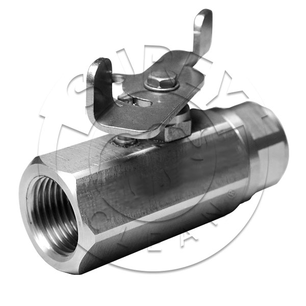 BALL VALVE 1/2 STAINLESS STEEL BUTTERFLY