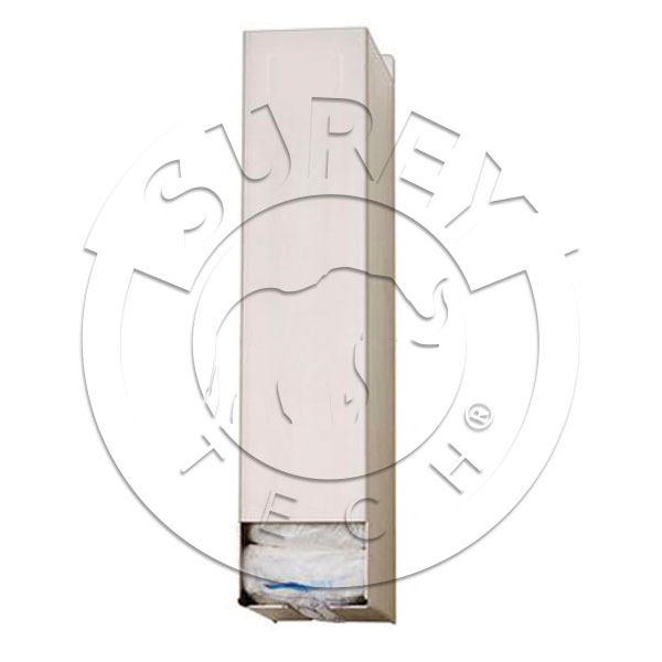 Stainless steel dispenser for visit kits